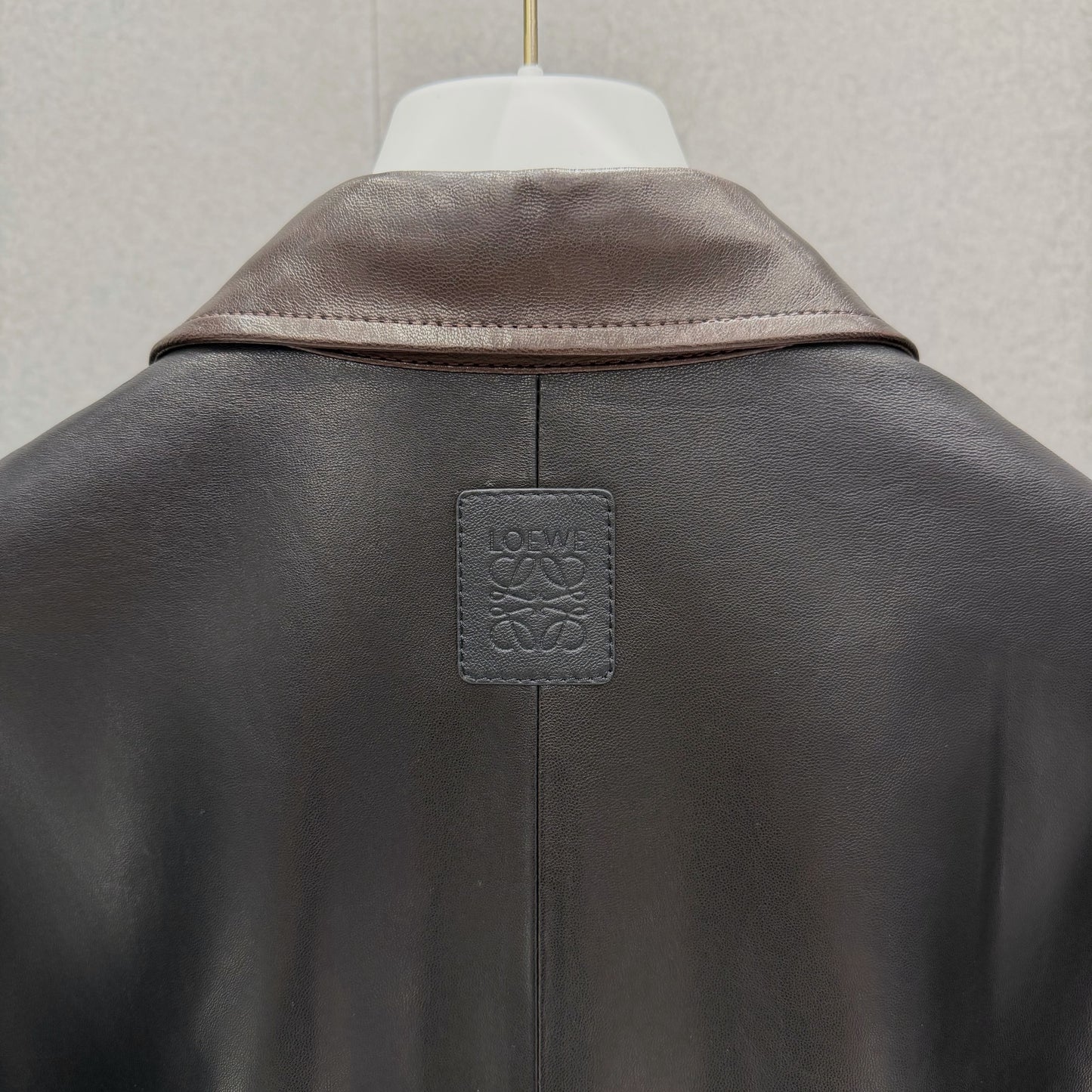Long Leather Coat