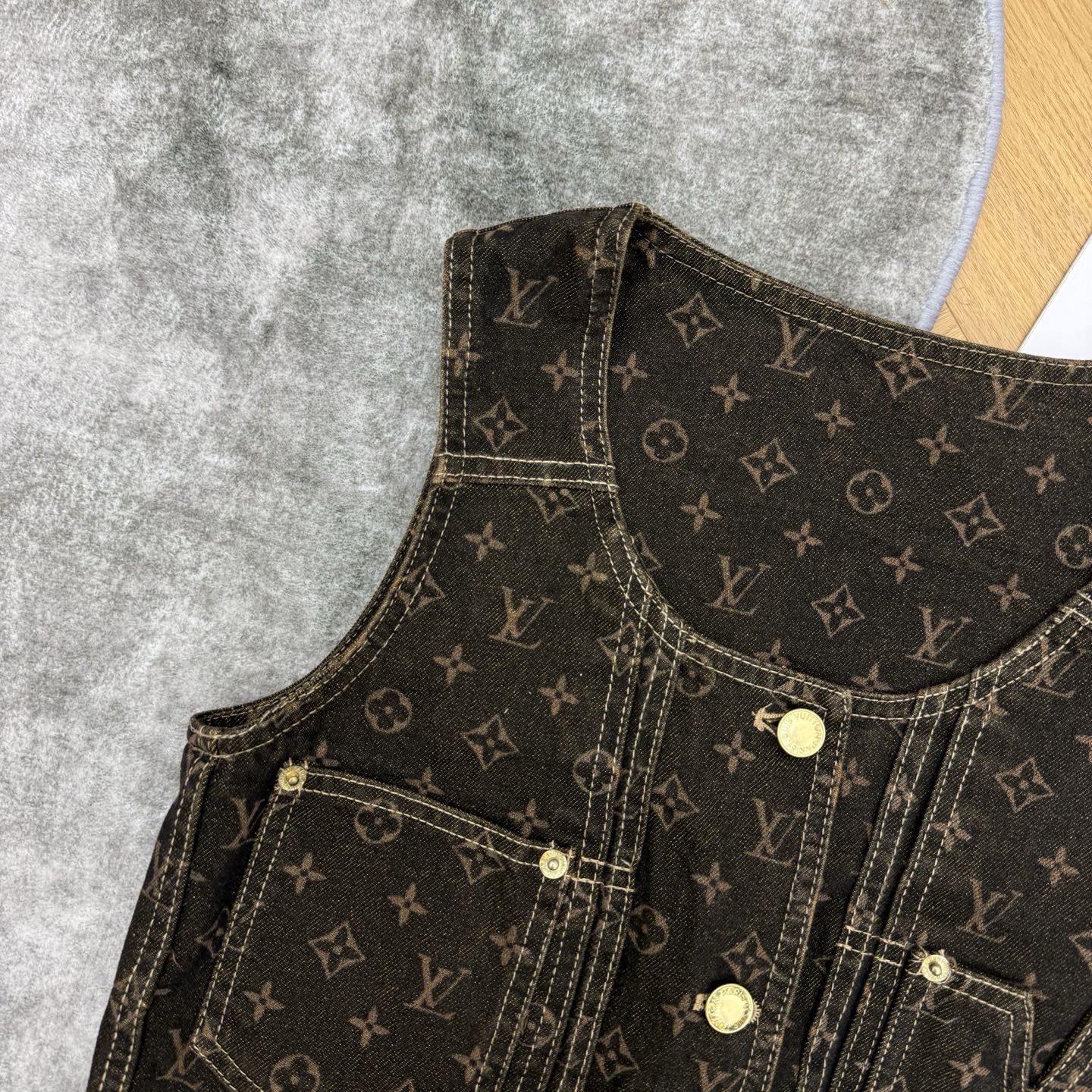 Denim vest