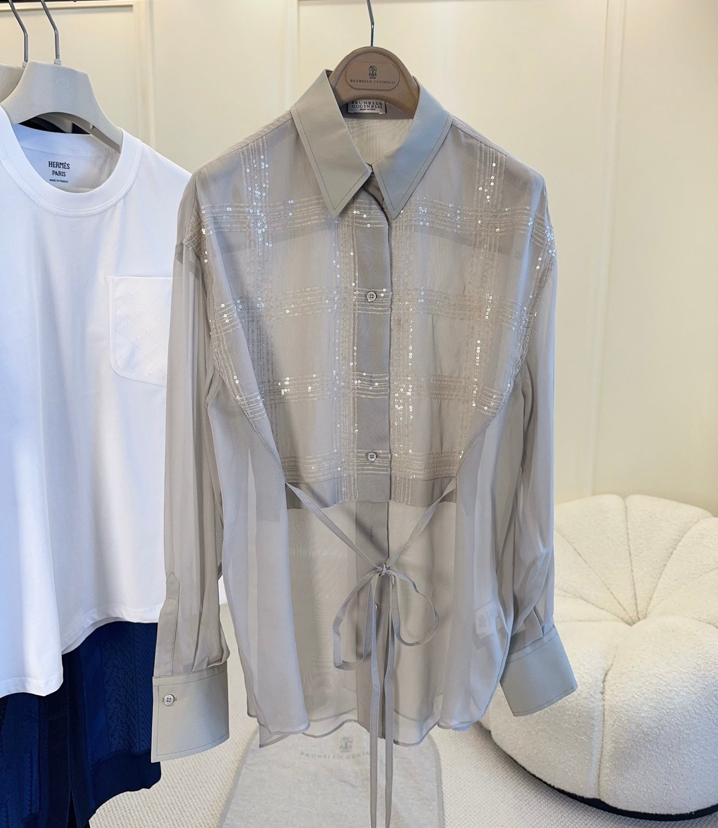 Silk Long sleeve shirt