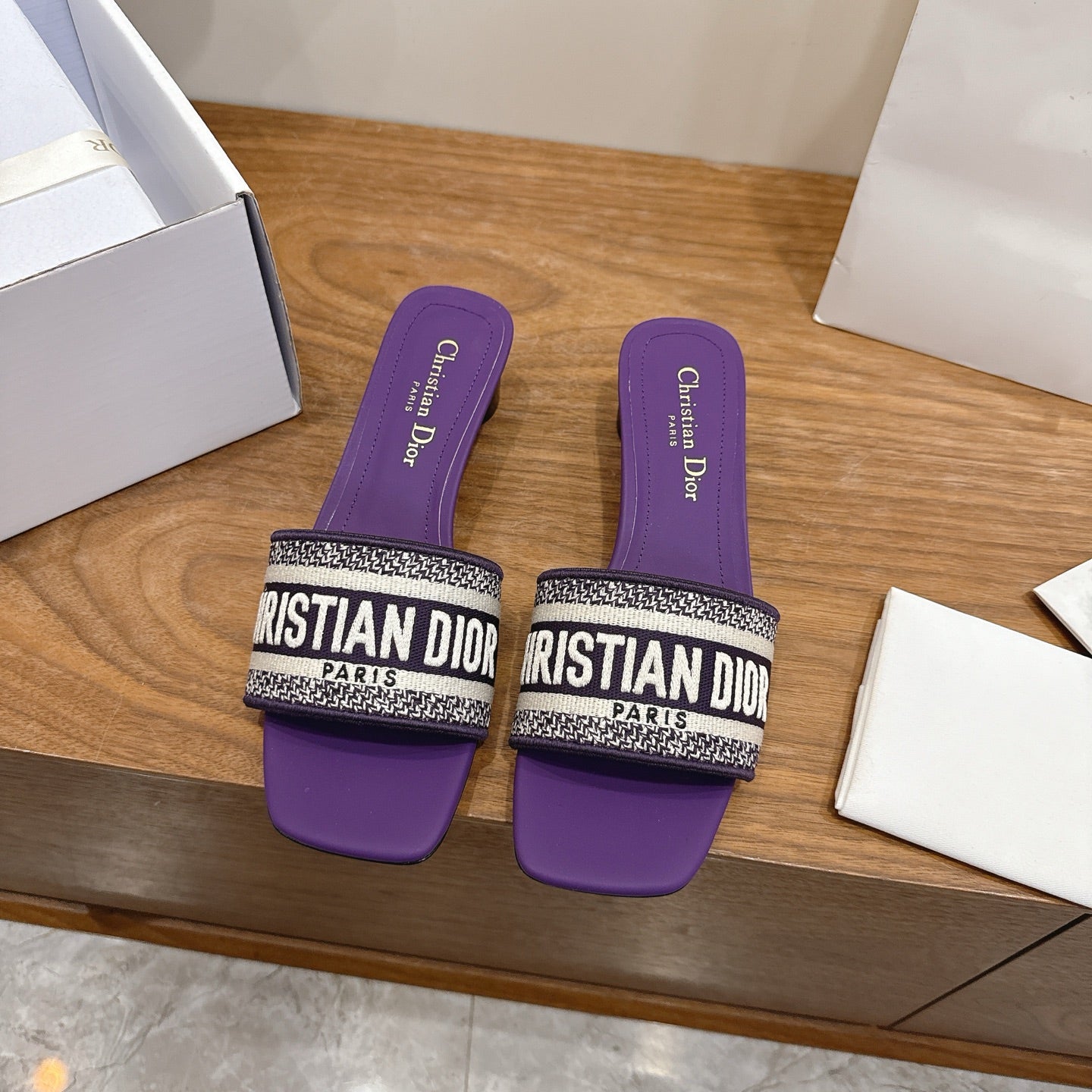 High Heel Slippers