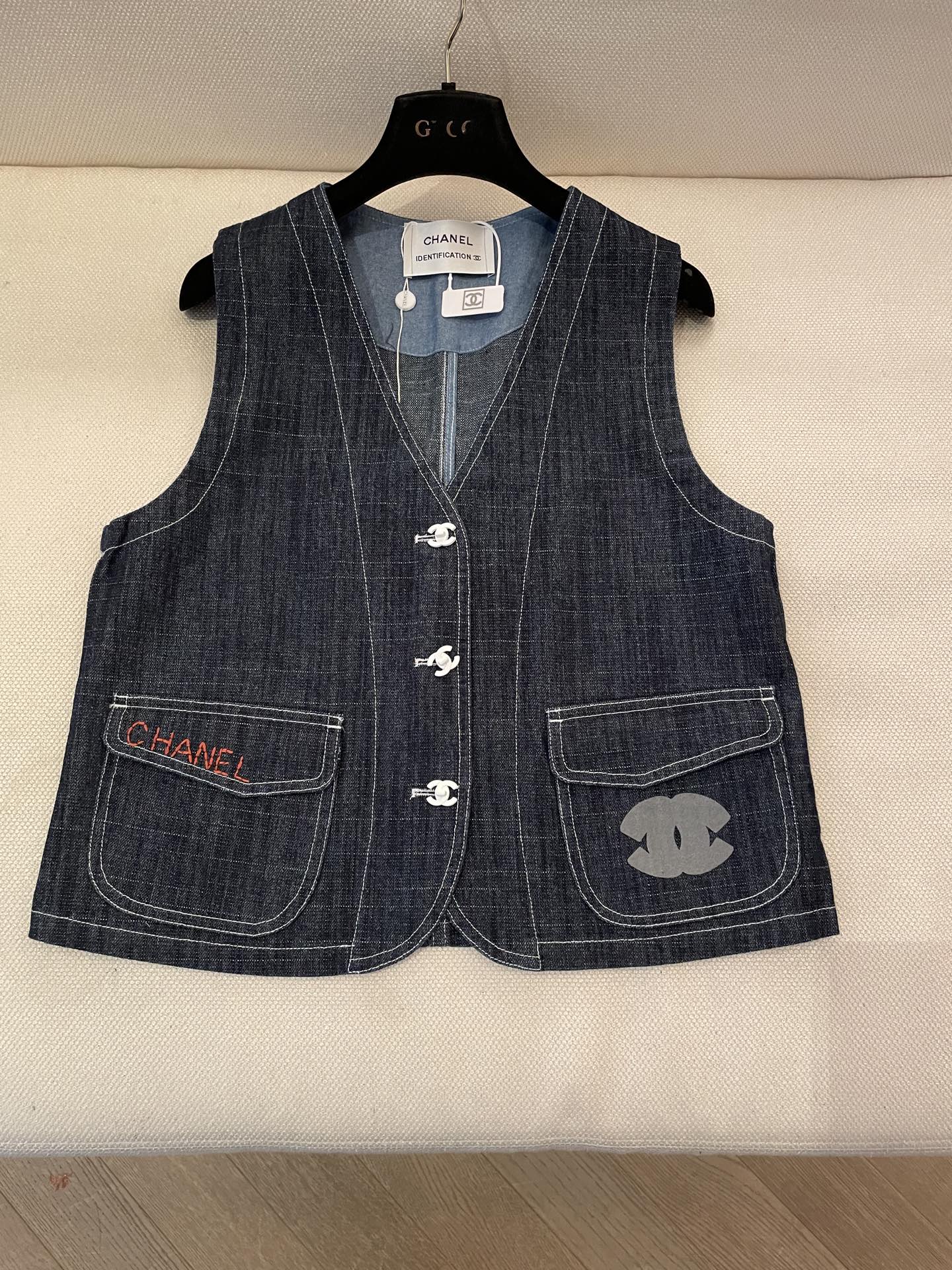 Denim vest