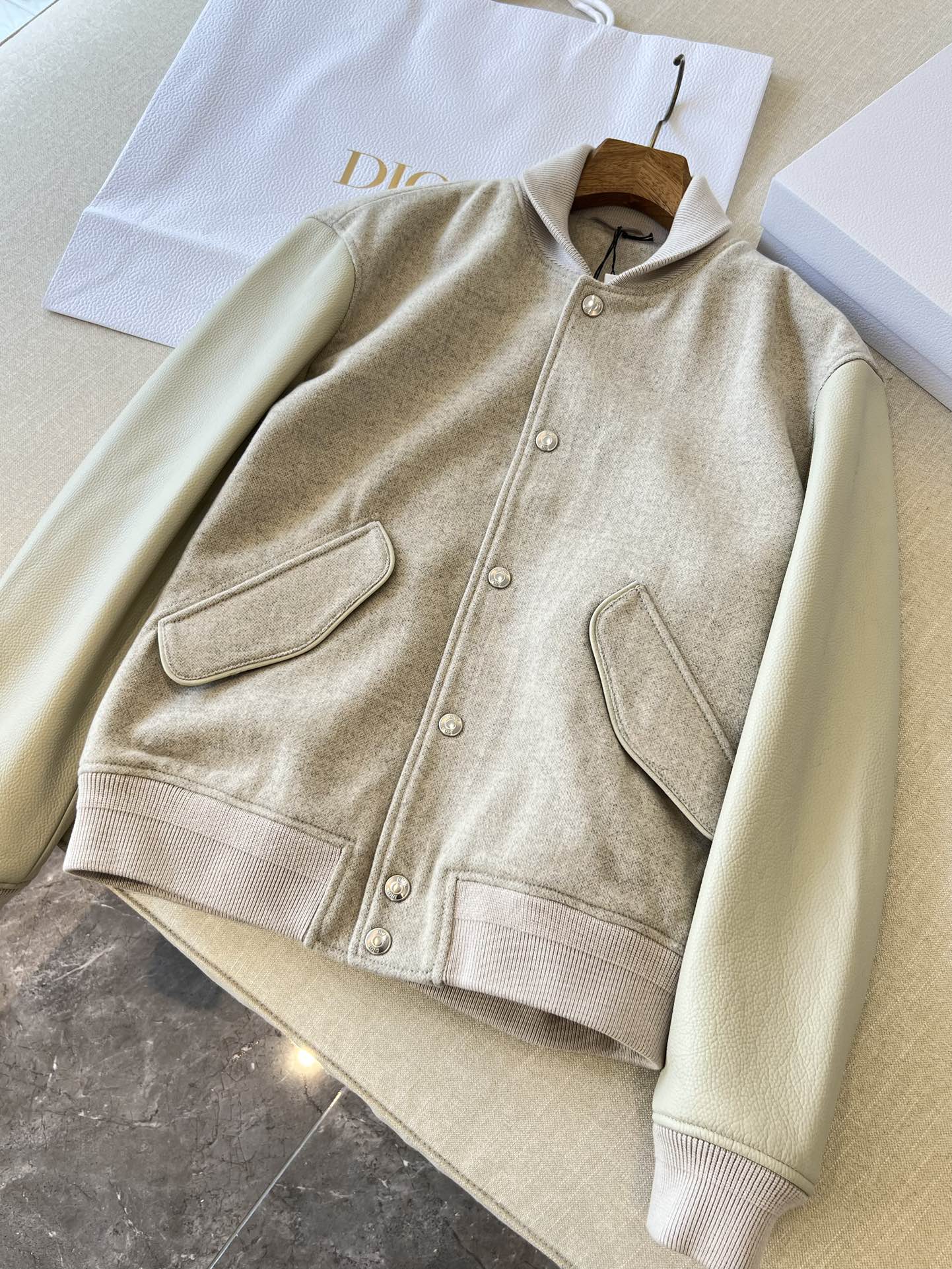 Leather Baseball Jacket
