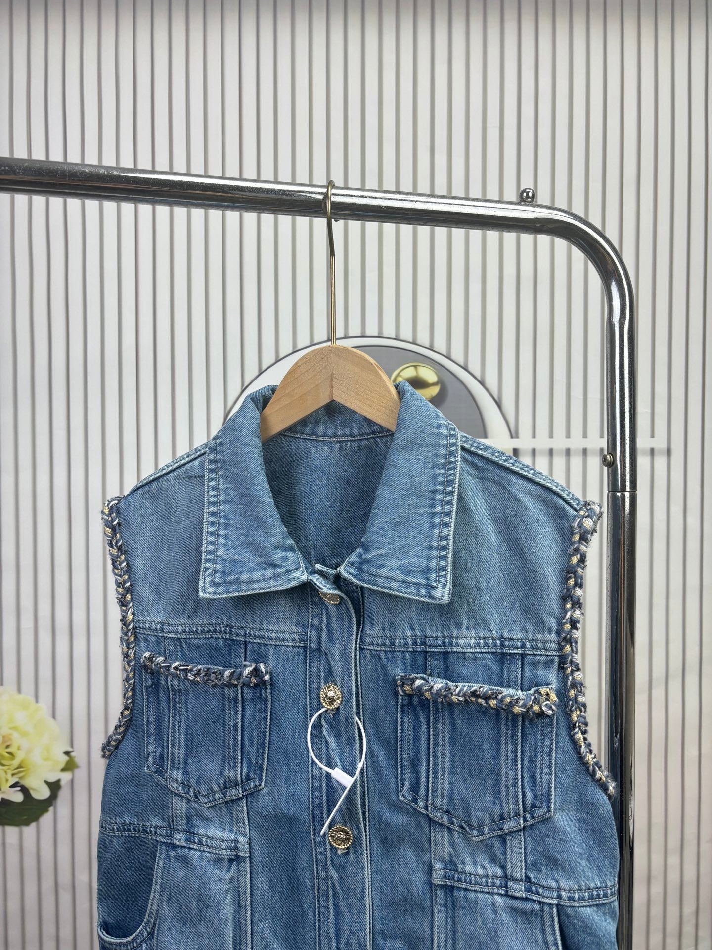 Denim vest