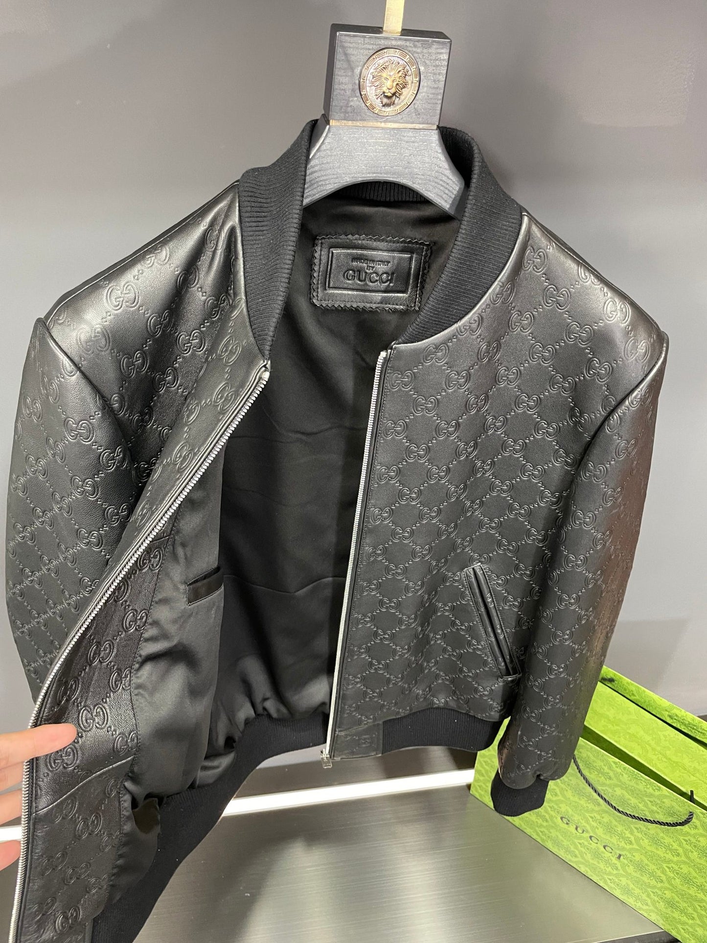 Leather Baseball Jacket