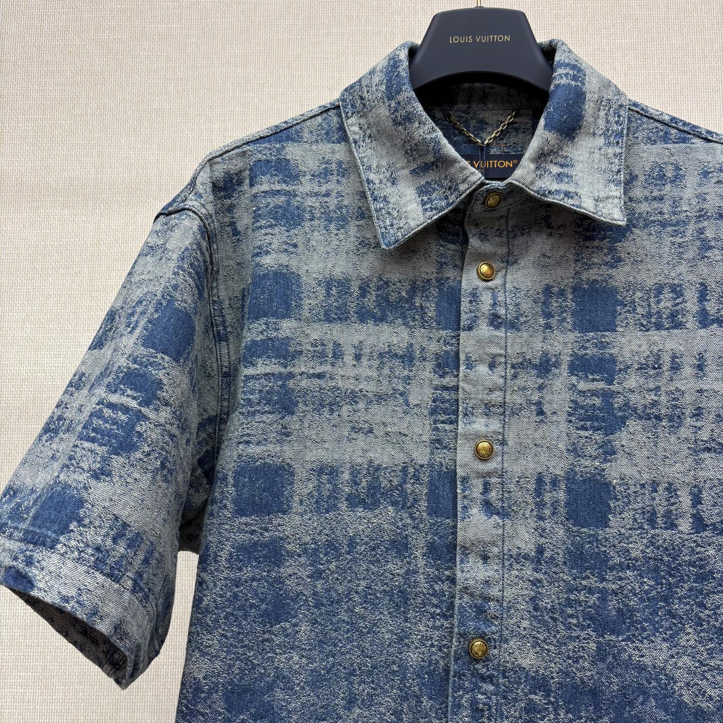 Denim Short sleeve shirt
