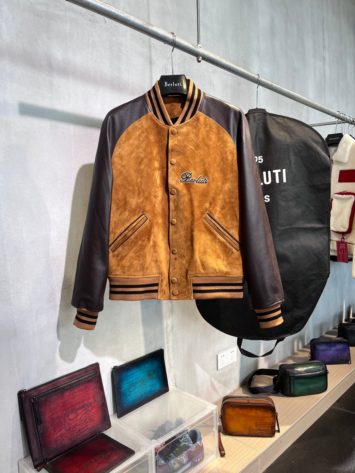 Leather Baseball Jacket