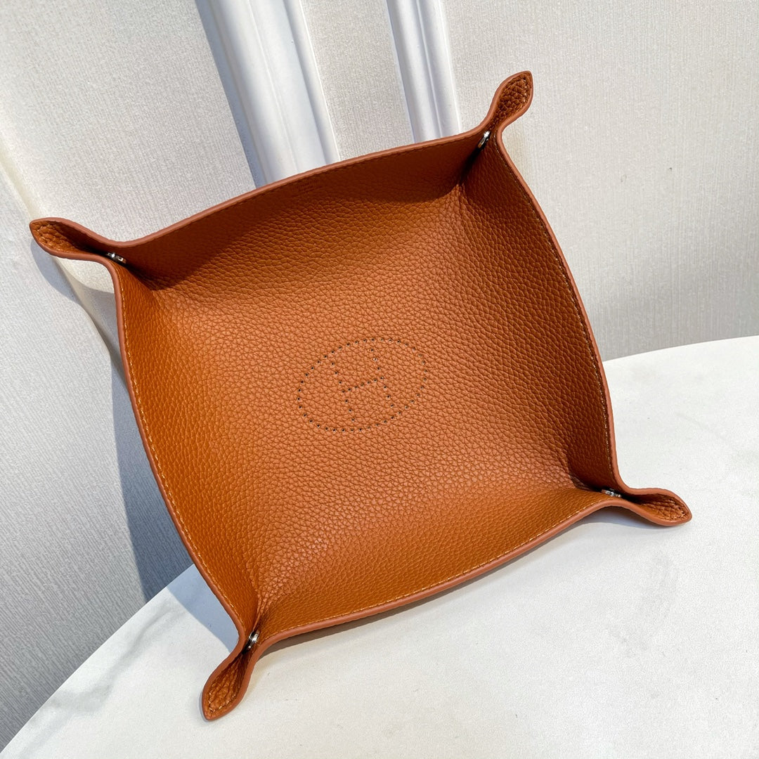 Premium Genuine Leather Valet Tray