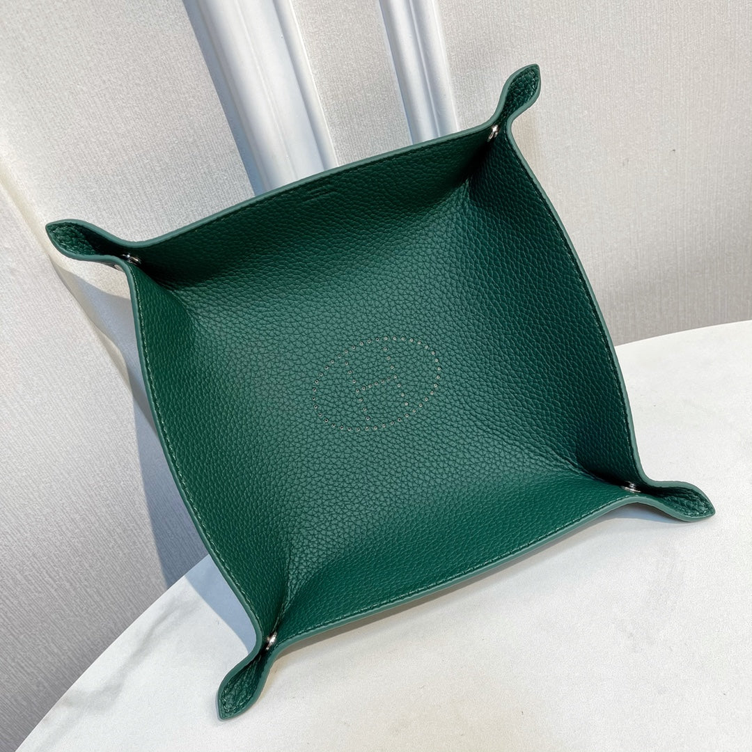 Premium Genuine Leather Valet Tray