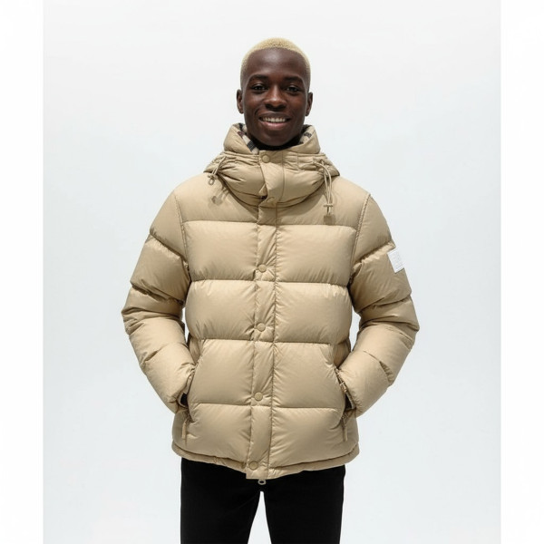 Detachable-sleeve Down jacket