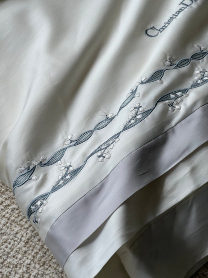 Maison Bamboo Pavilion Silk Duvet