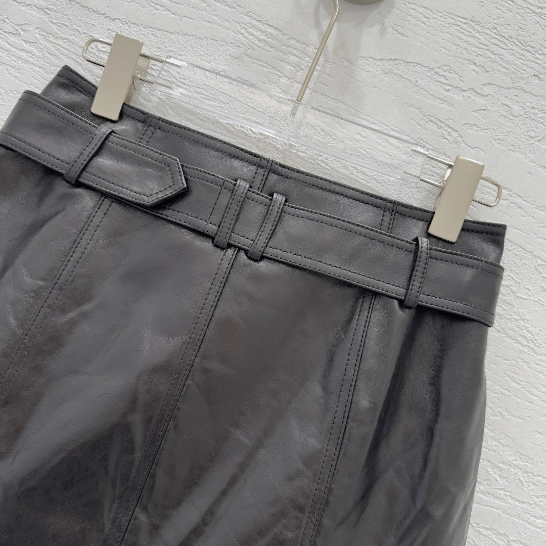 Leather Skirt