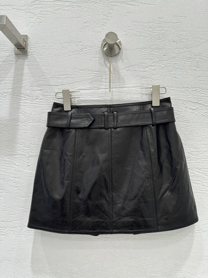 Leather Skirt