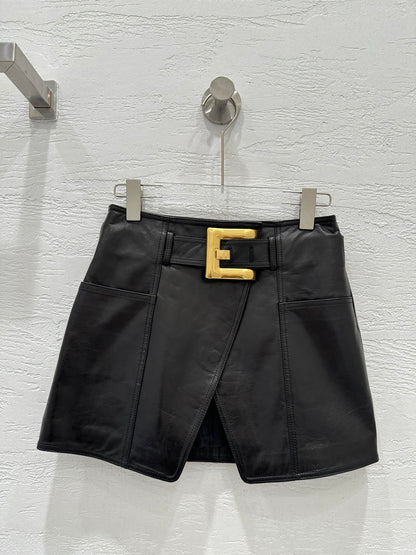 Leather Skirt
