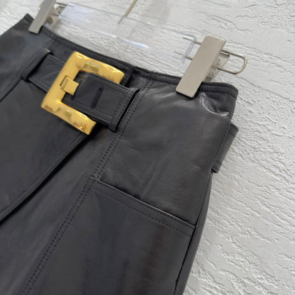 Leather Skirt