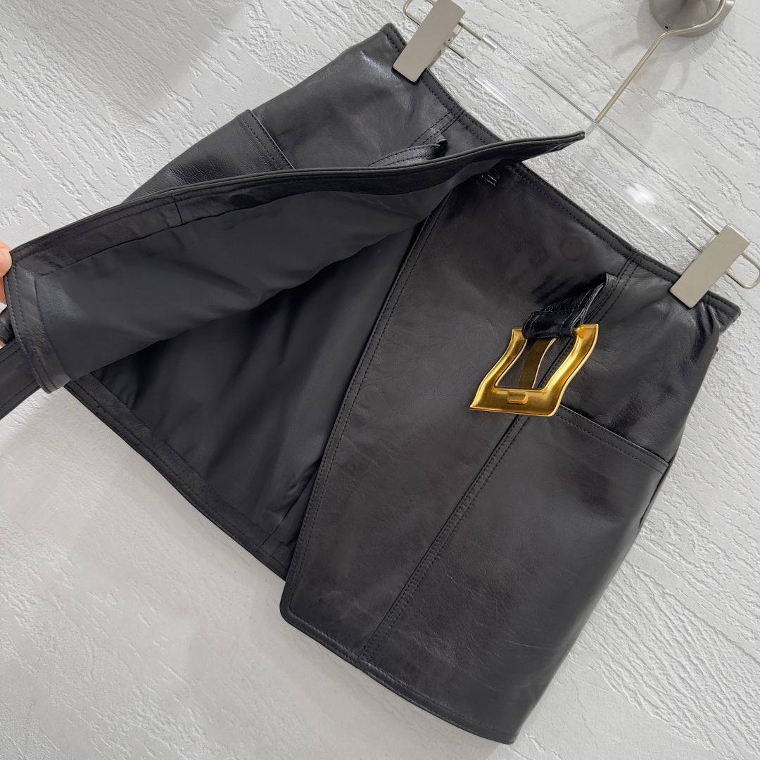 Leather Skirt