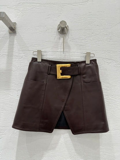 Leather Skirt