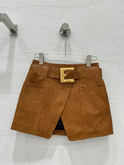 Leather Skirt