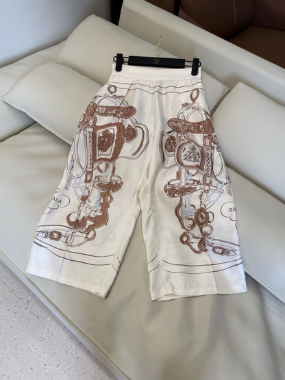 Silk Casual Pants