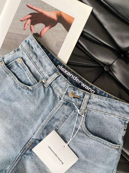 Denim shorts