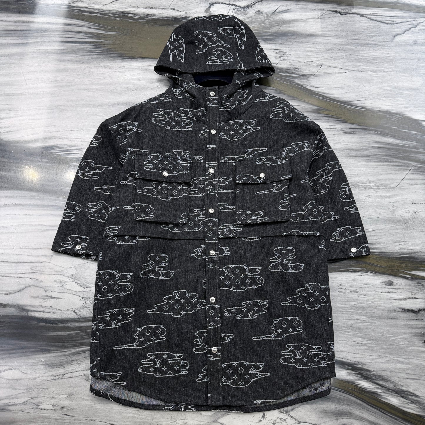 Detachable Sleeve Denim Jacket