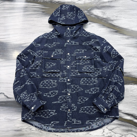 Detachable Sleeve Denim Jacket