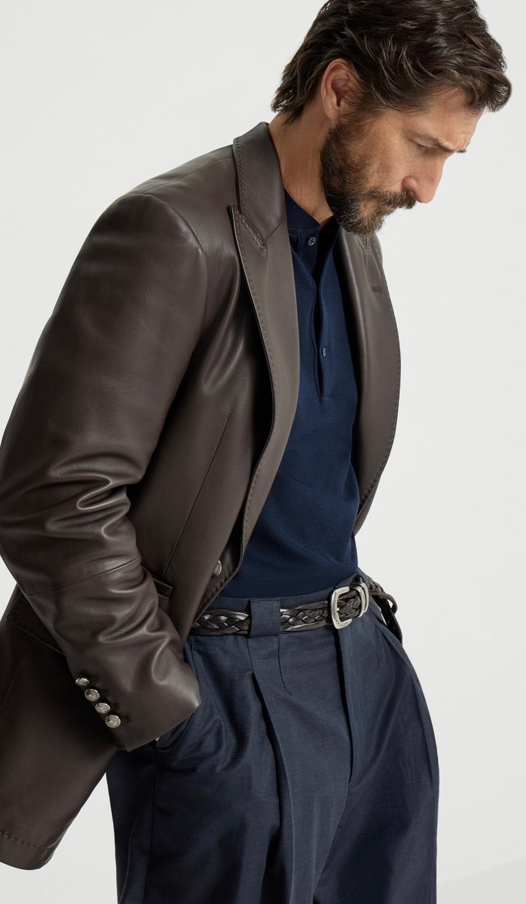 Leather Blazer
