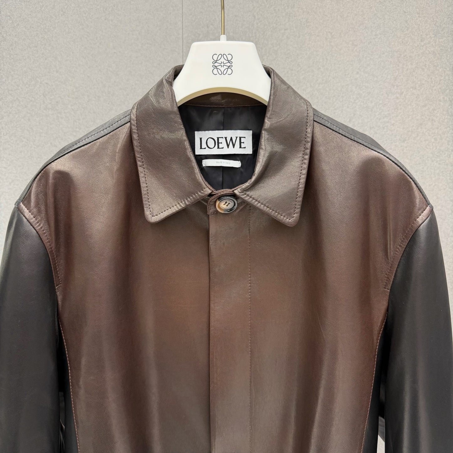 Long Leather Coat