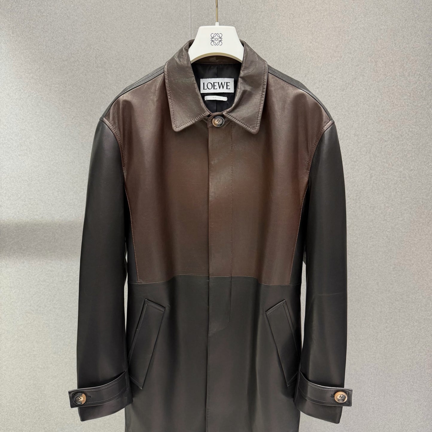Long Leather Coat