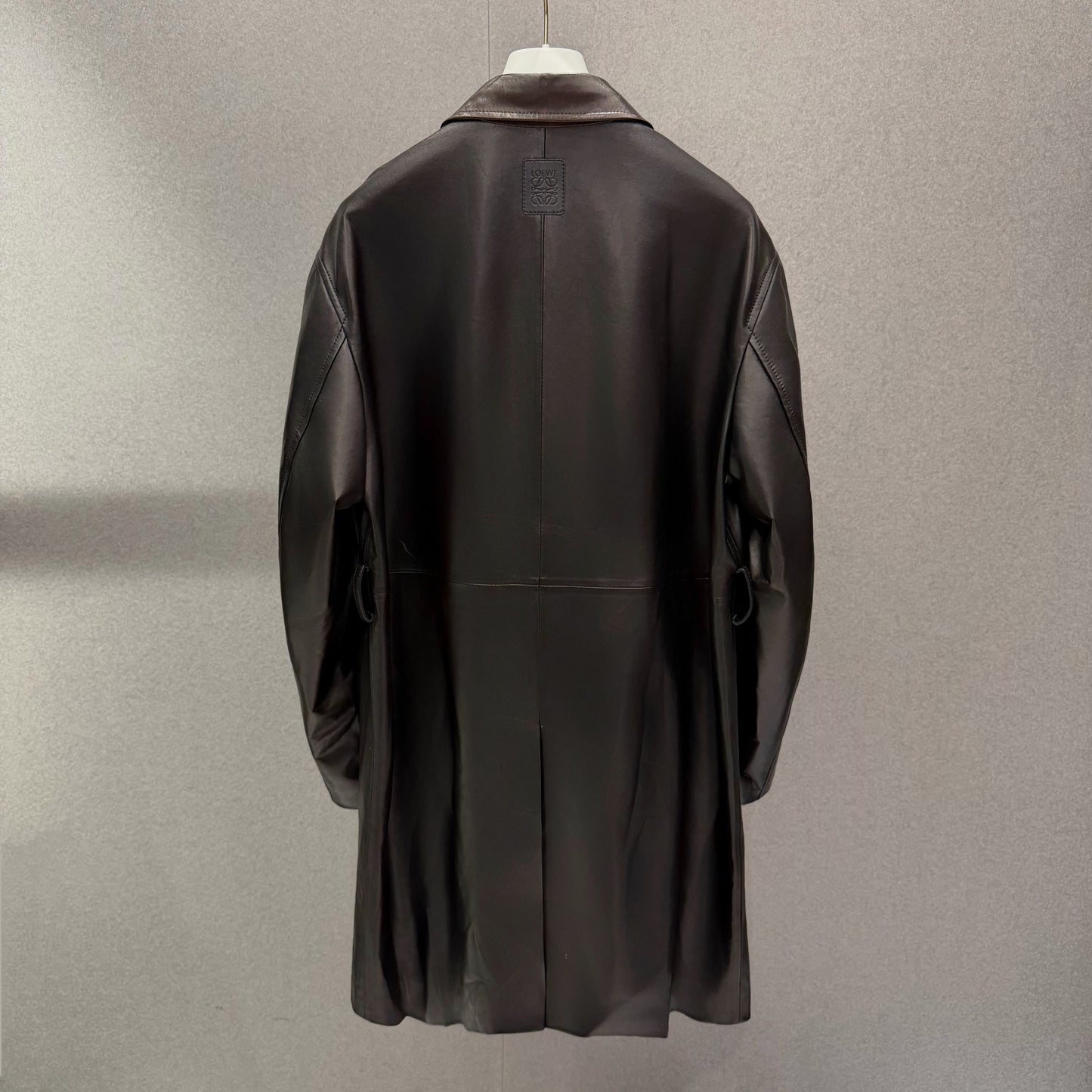 Long Leather Coat
