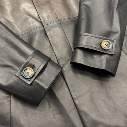 Long Leather Coat