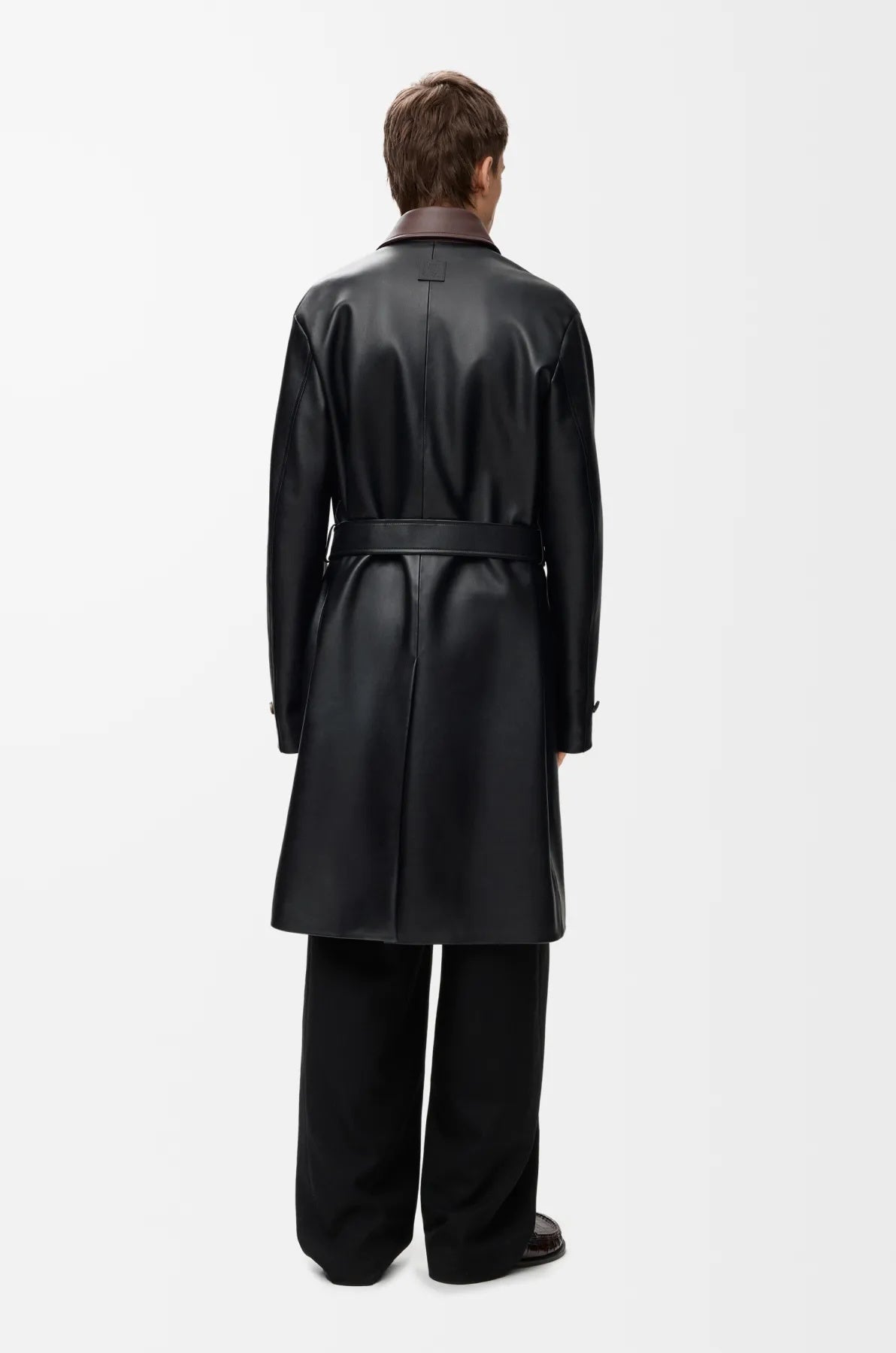 Long Leather Coat