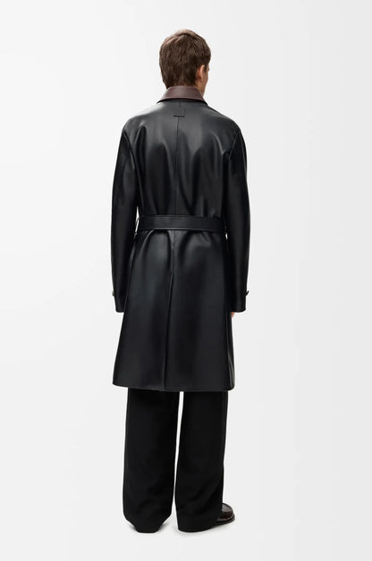 Long Leather Coat