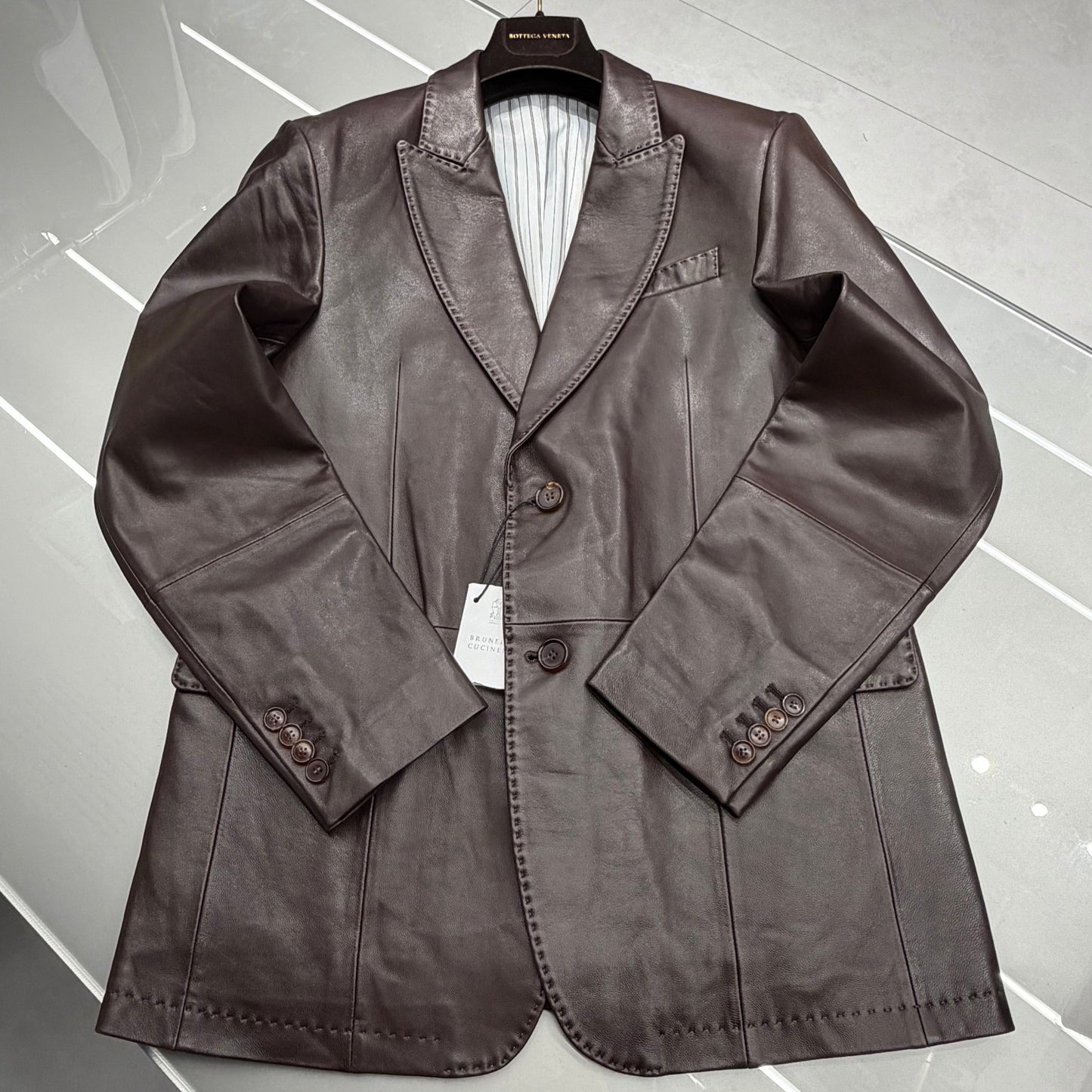 Leather Blazer
