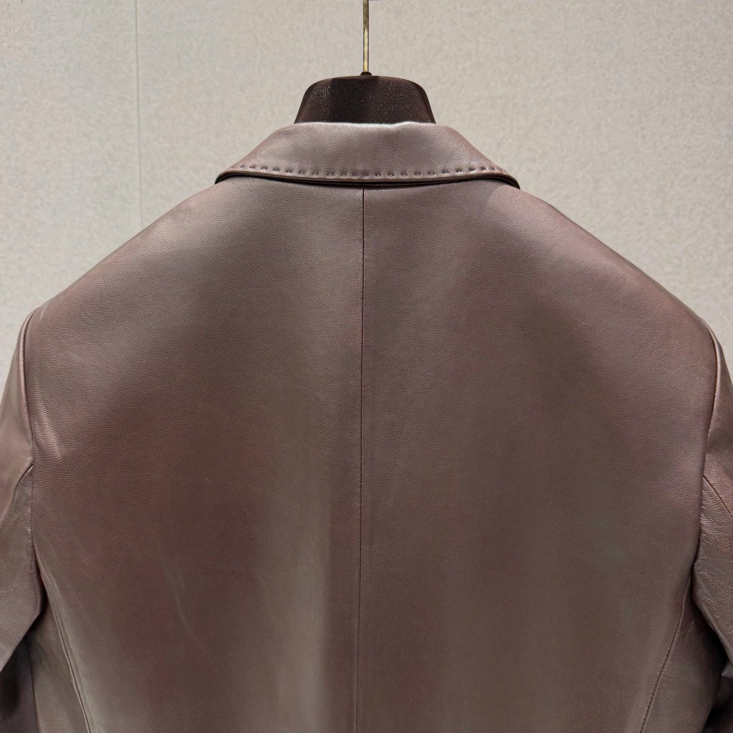 Leather Blazer