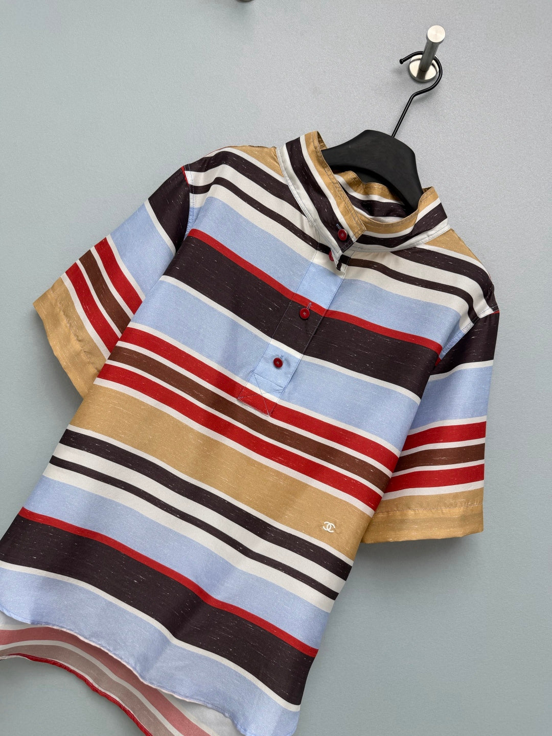 Silk Short sleeve shirt