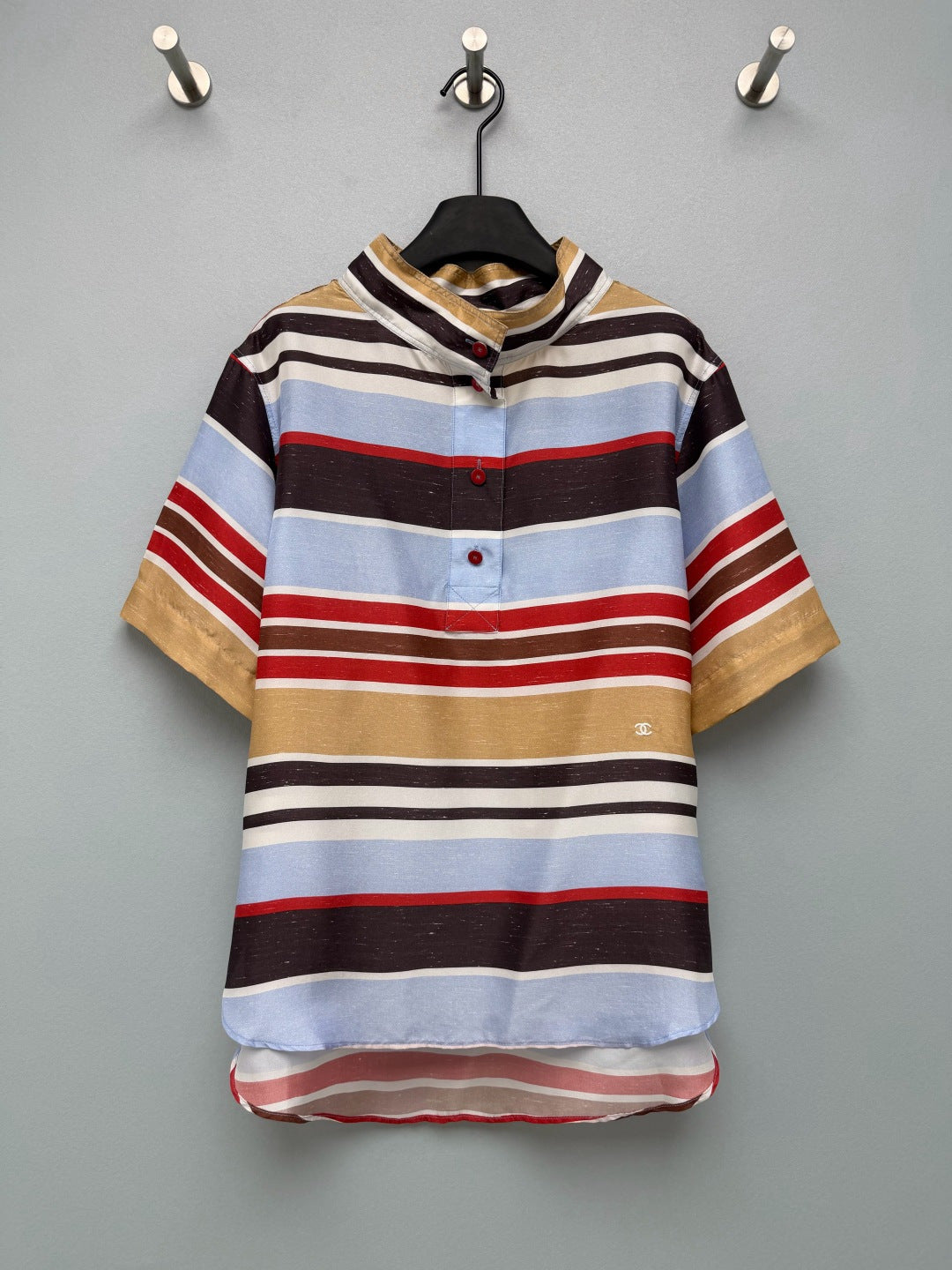 Silk Short sleeve shirt