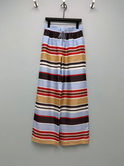 Silk Casual Pants
