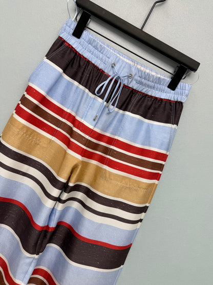 Silk Casual Pants