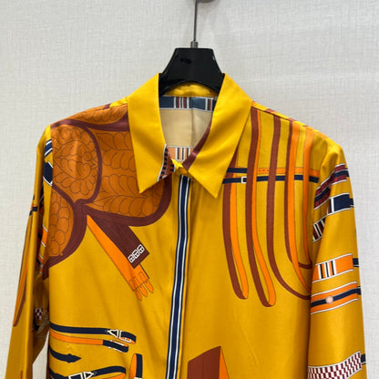 Silk Long Sleeve Shirt