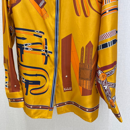 Silk Long Sleeve Shirt