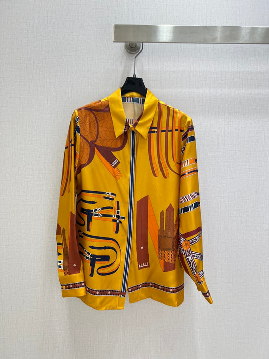 Silk Long Sleeve Shirt