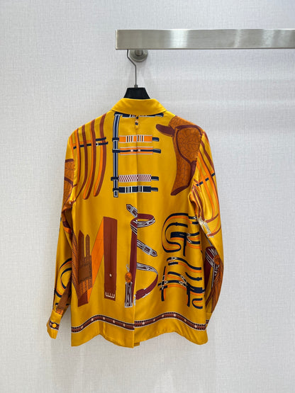 Silk Long Sleeve Shirt