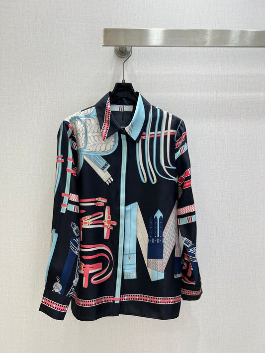 Silk Long Sleeve Shirt