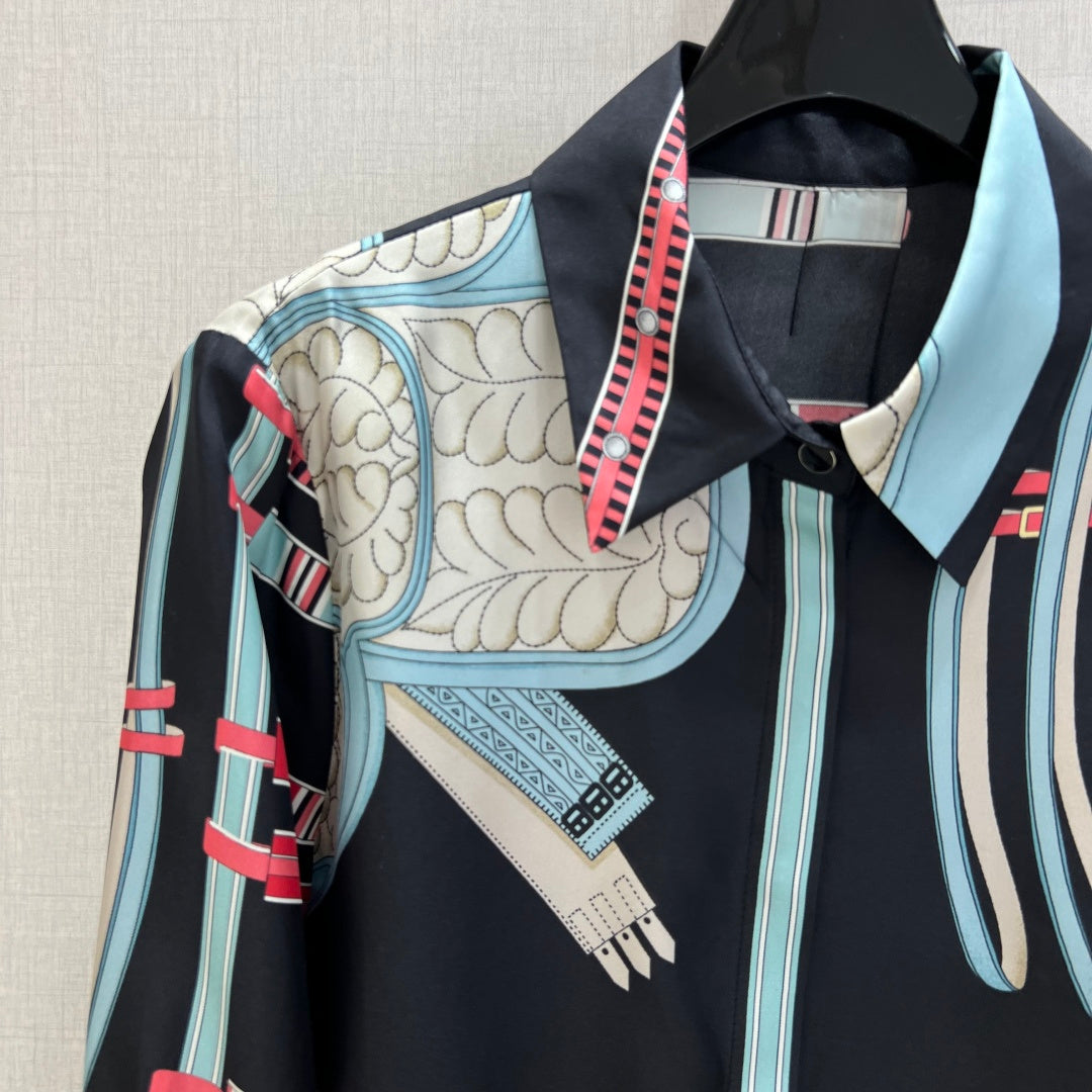 Silk Long Sleeve Shirt