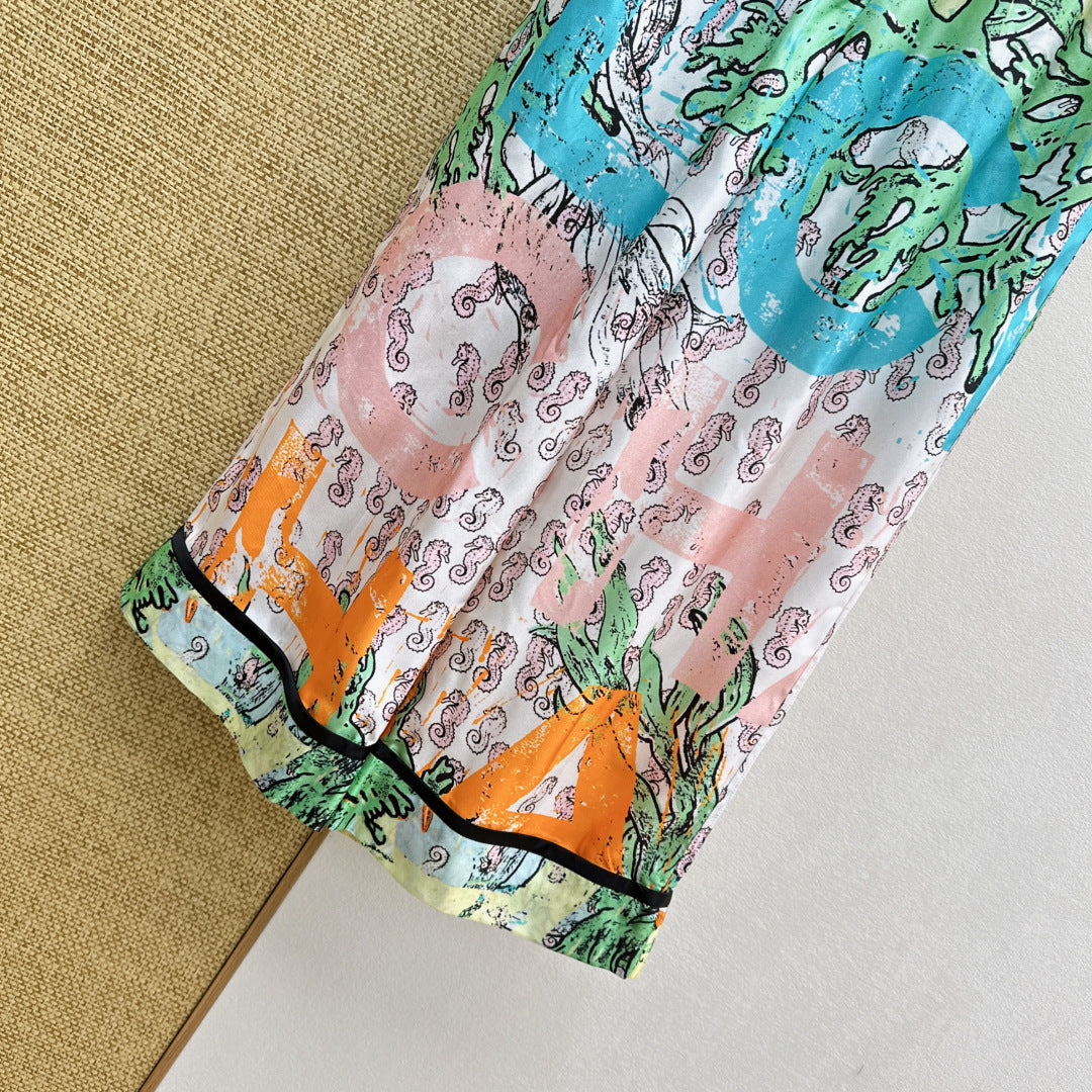 Silk Casual Pants