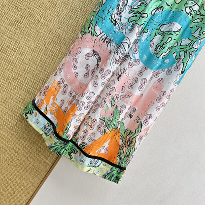 Silk Casual Pants