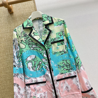 Silk Long sleeve shirt