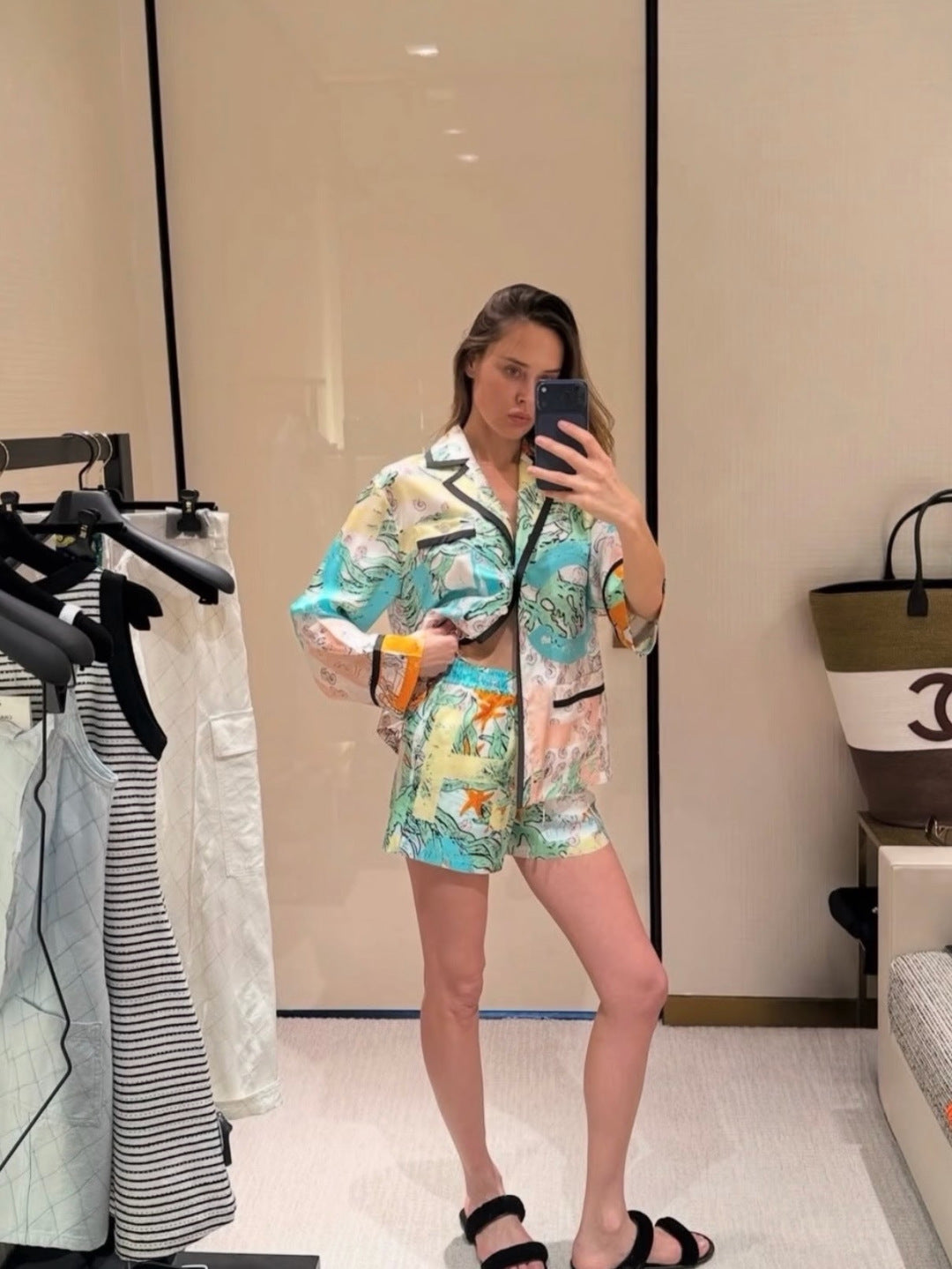 Silk Long sleeve shirt