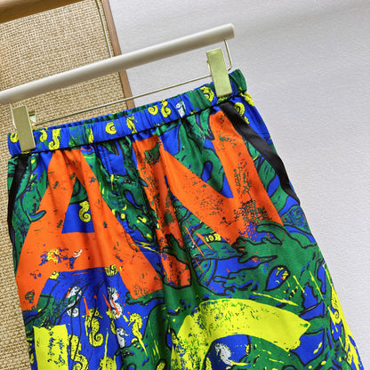 Silk Casual Pants