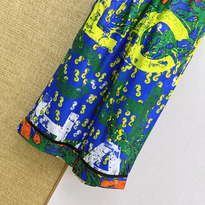 Silk Casual Pants
